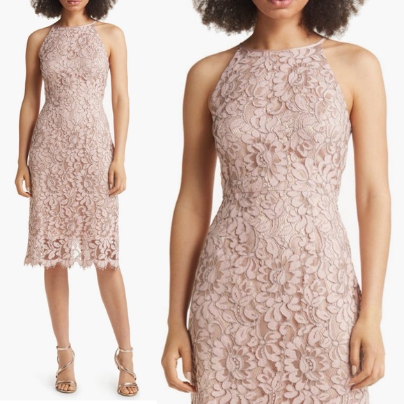 ◆Eliza J シースドレス Eliza J | Dresses | Eliza Jlace Sheath Blush Pink Cocktail